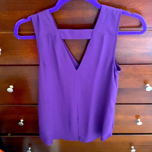 2 TOPS chiffon sleeveless BCBG and Express EUC - Picture 4 of 4